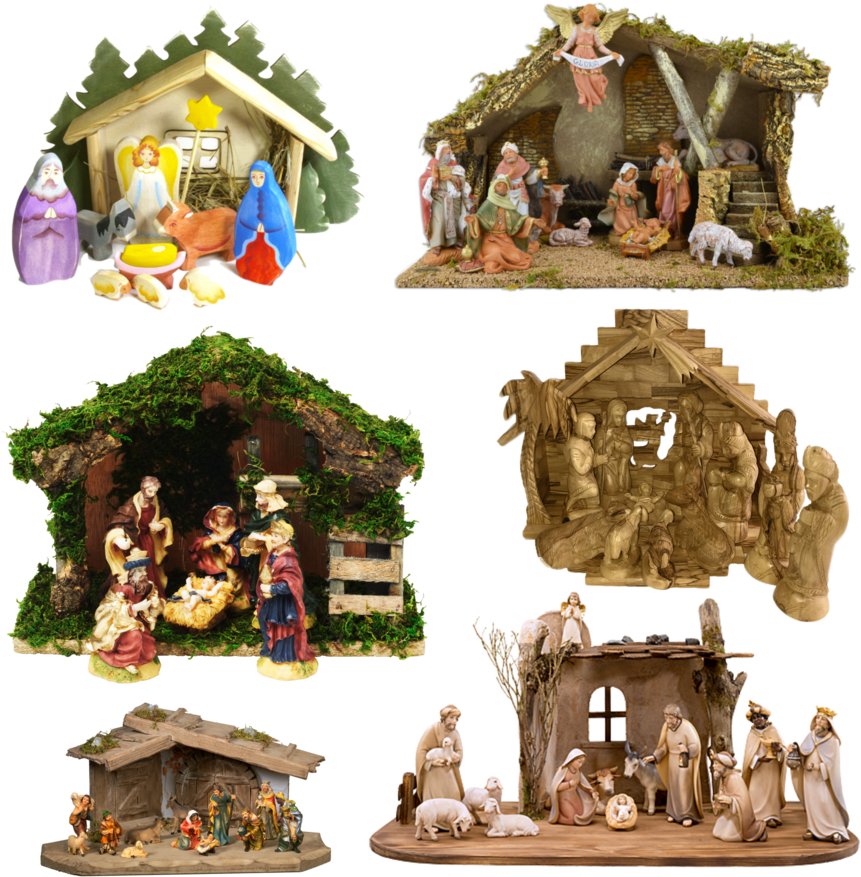 Varietyof Nativity Scenes Collection