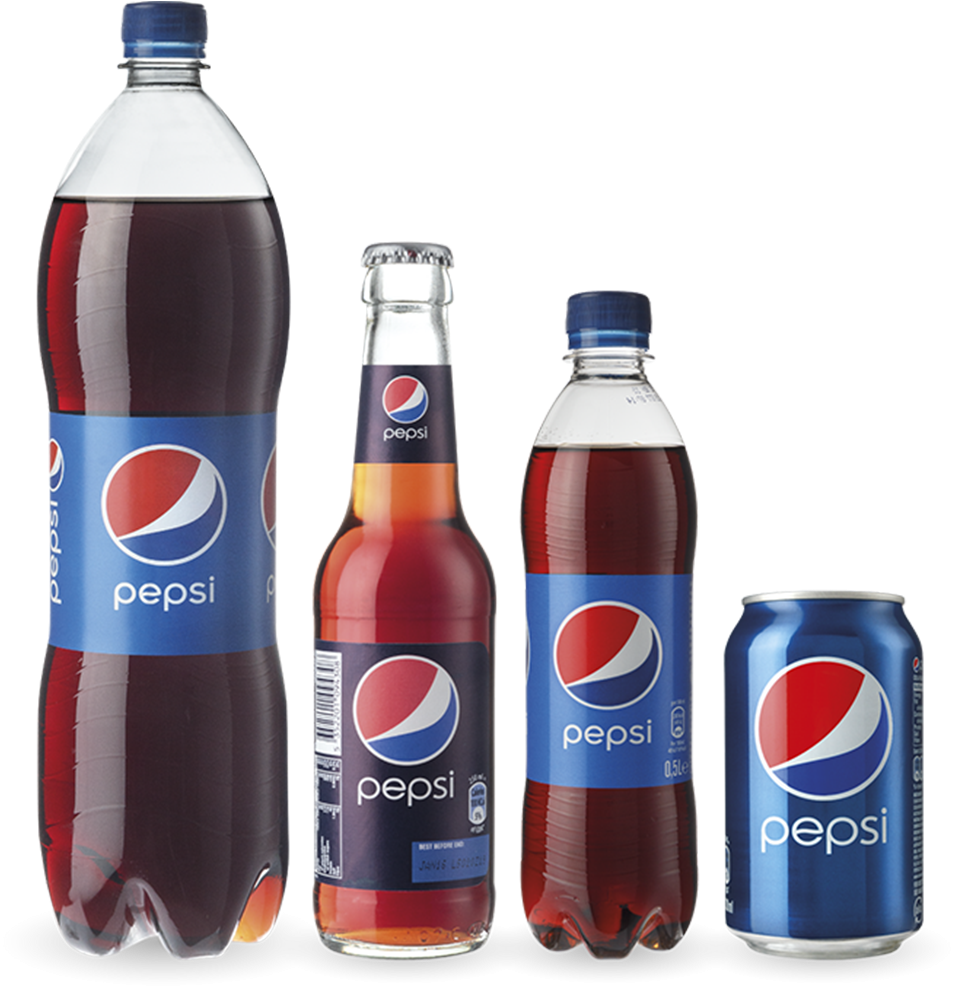 Varietyof Pepsi Containers