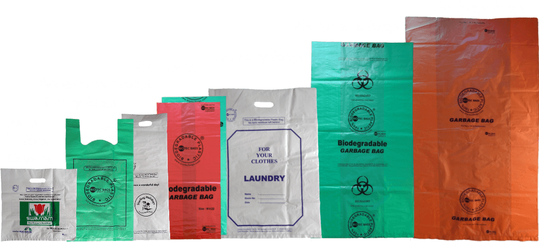 Varietyof Plastic Bags