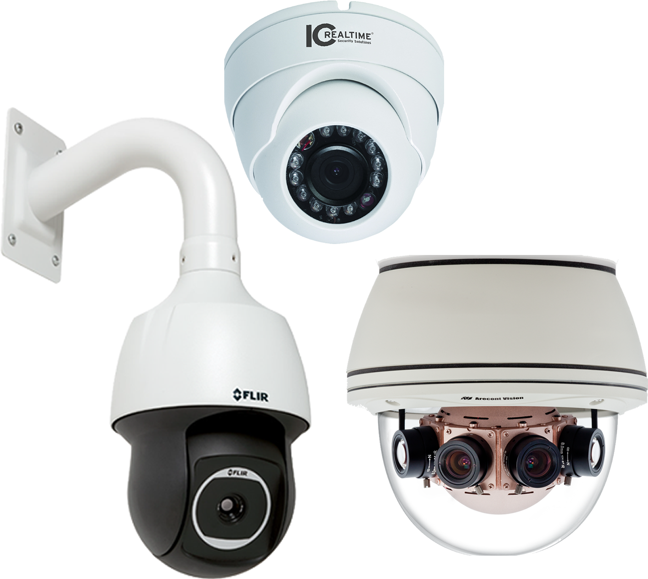 Varietyof Security Cameras