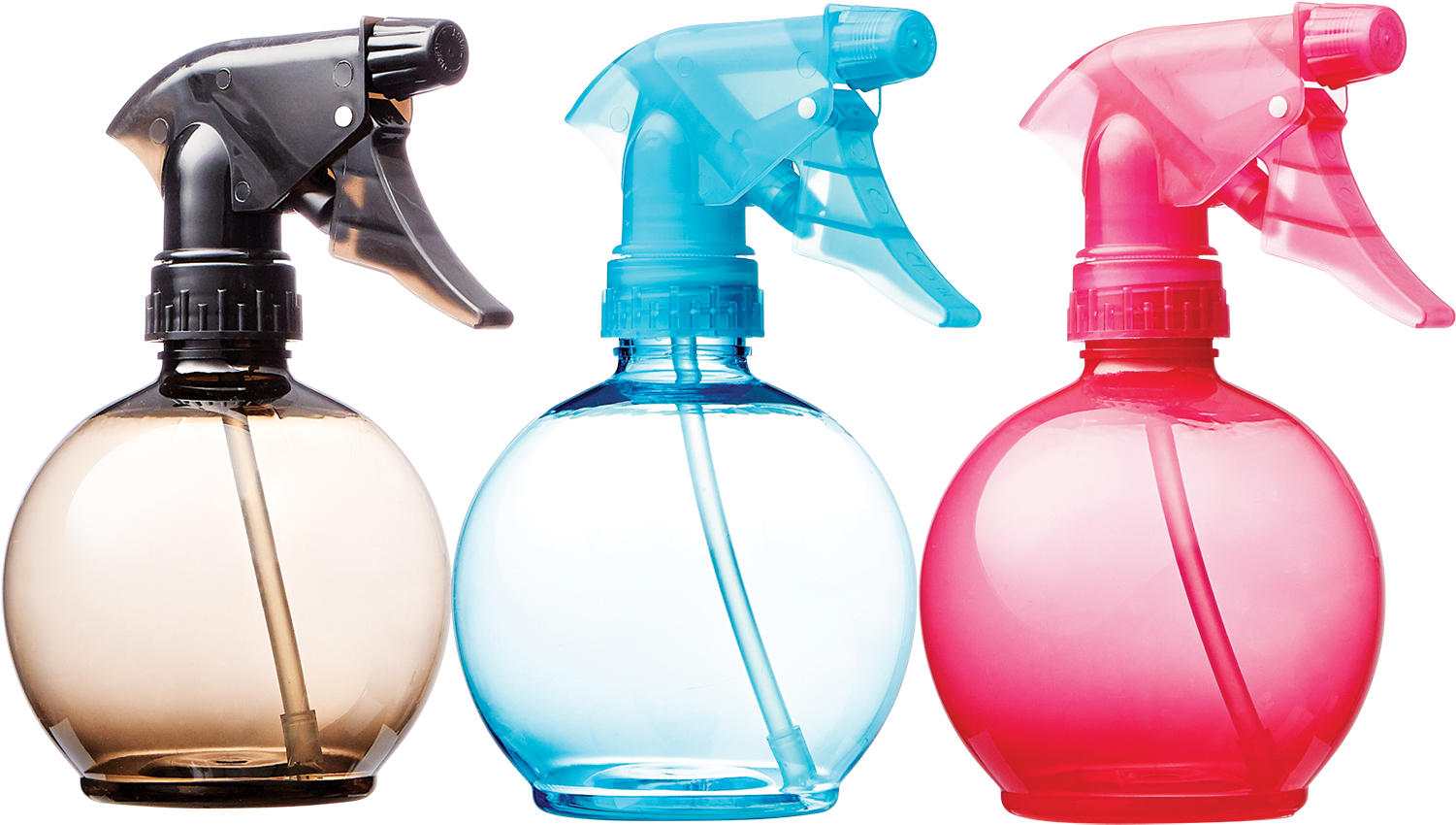 Salon Care Round Color Spray Bottle , Png Download - Round Color Spray Bottle, Transparent Png PNG image with a transparent background, free high-resolution download