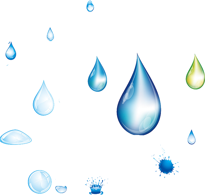 Varietyof Water Drops