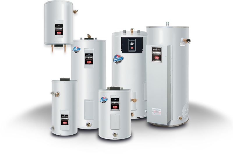 Varietyof Water Heaters