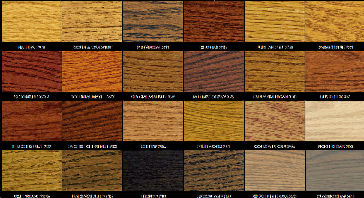 Varietyof Wood Floor Samples PNG with transparent background