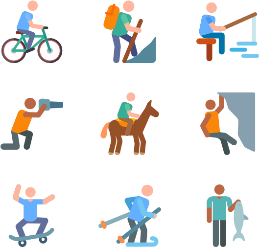 Adventure Human Pictograms, HD Png Download PNG image with a transparent background, free high-resolution download