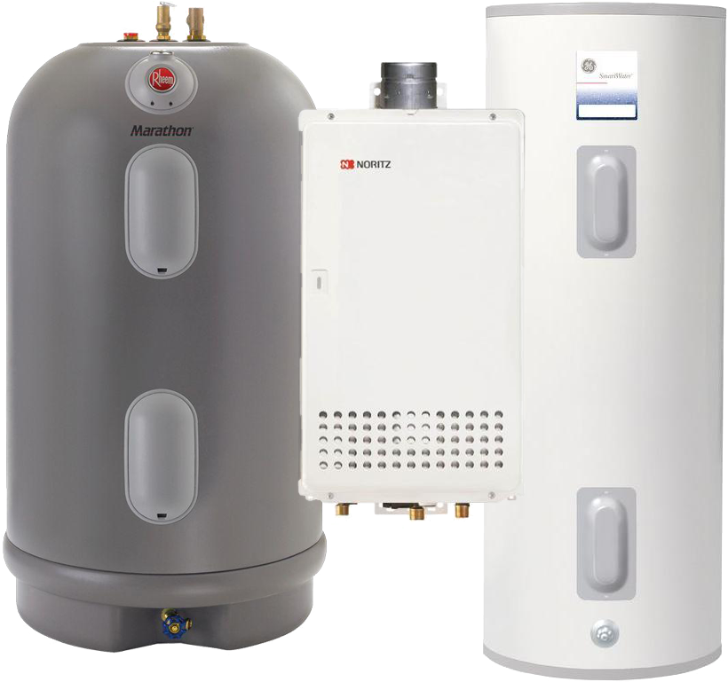 Various Home Water Heaters