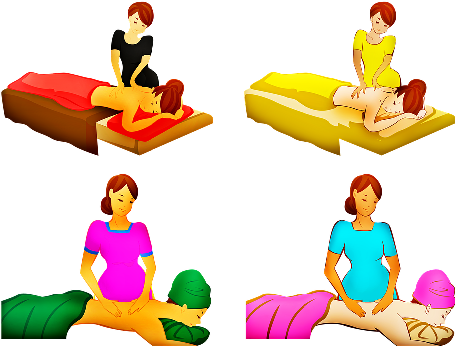 Massage Therapist Massage Therapy Therapist - Clip Art Massage Therapist, HD Png Download PNG with transparent background