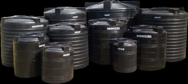 Various Plastic Water Tanks Collection