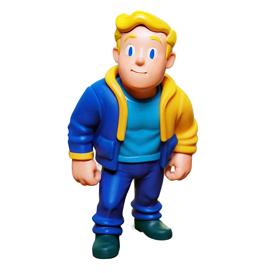 Vault Boy Cartoon Character Png 06202024