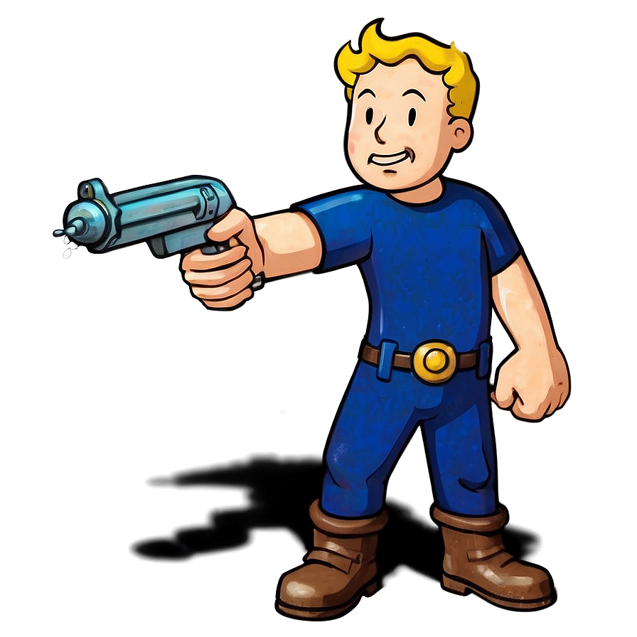 Vault Boy Official Art Png 47