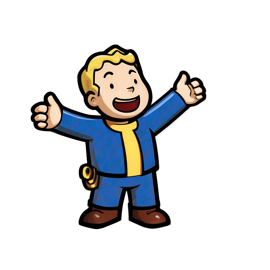 Vault Boy Video Game Icon Png 06202024