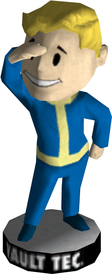 Vault Tec Mascot Figurine