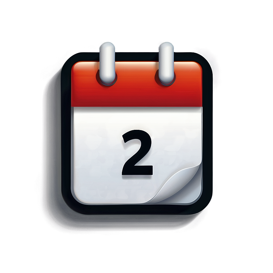 Vector Calendar Icon Png 52