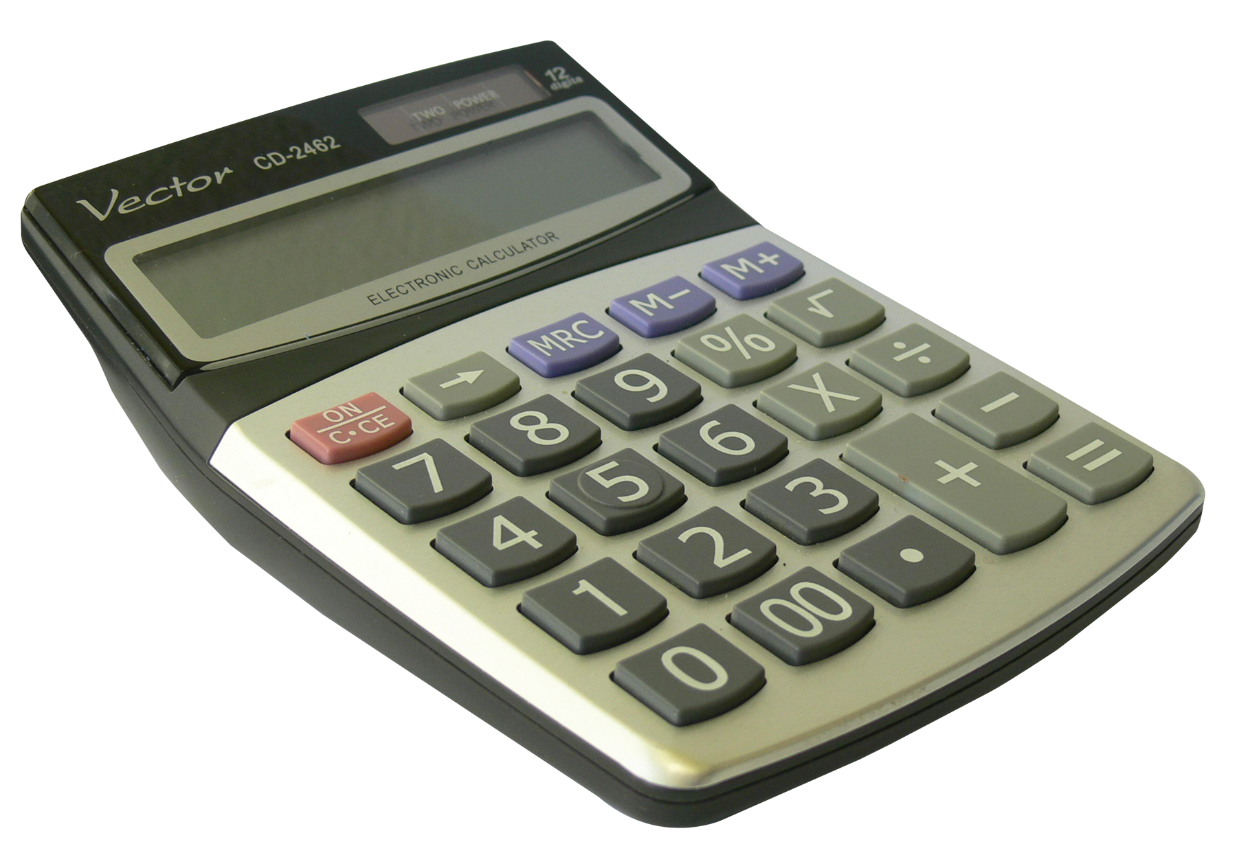 Vector Electronic Calculator C D482 PNG with transparent background