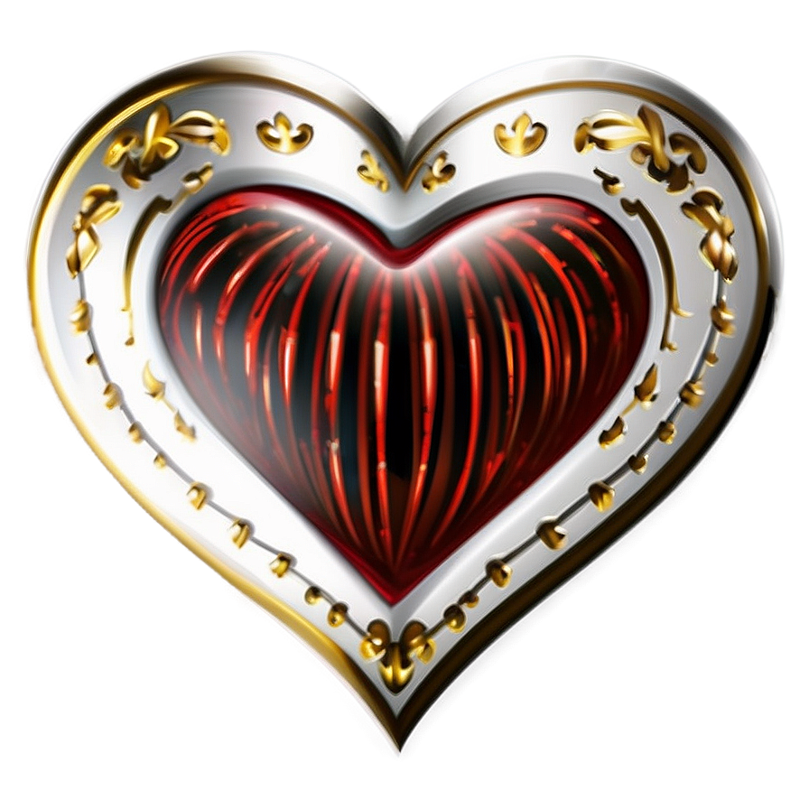 Vector Heart Design Png 06132024