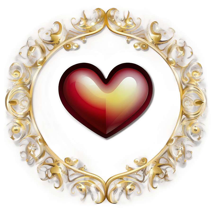 Vector Heart Design Png 4