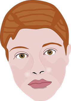 Vector Illustrationof Woman Face