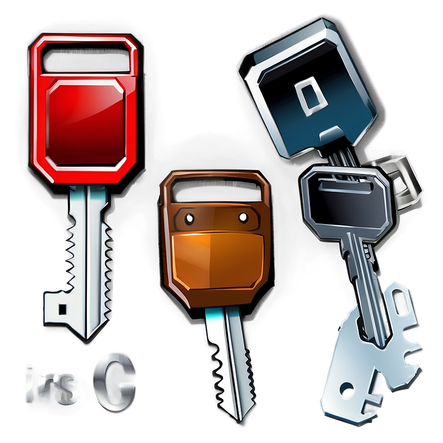 Vector Keys Png Kor