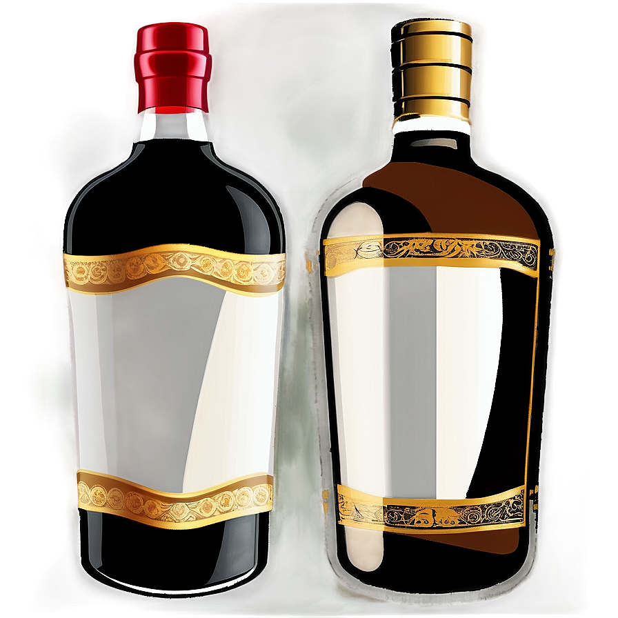 Vector Liquor Bottles Png Opu