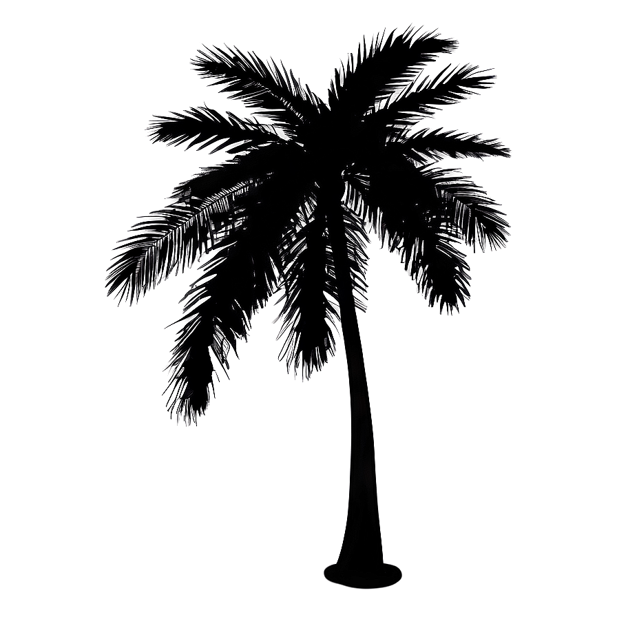 Vector Palm Tree Silhouette Png 65