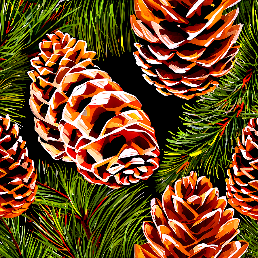 Vector Pine Cone PNG 06202024 PNG image with a transparent background, free high-resolution download