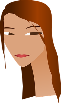 Vector Portraitof Woman