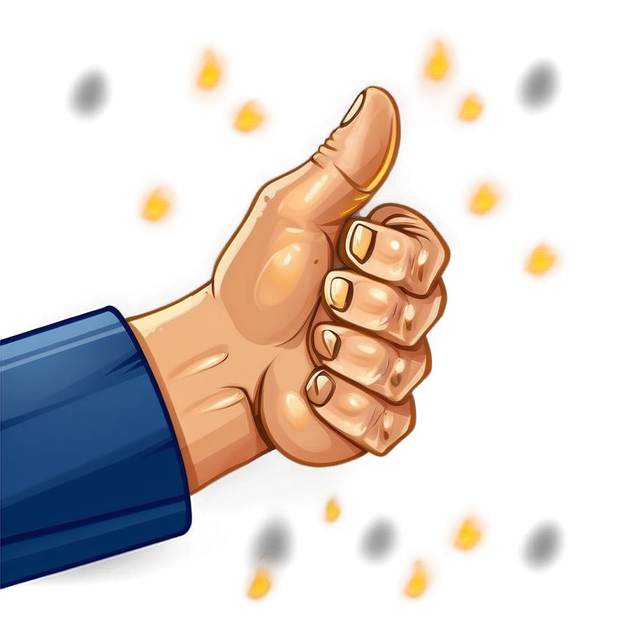 Vector Thumbs Up Design PNG ldm PNG with transparent background
