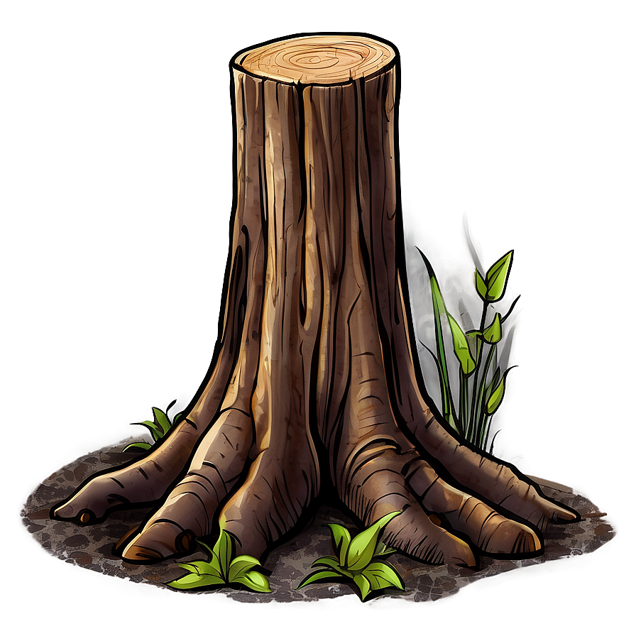 Vector Tree Stump Png Lop15