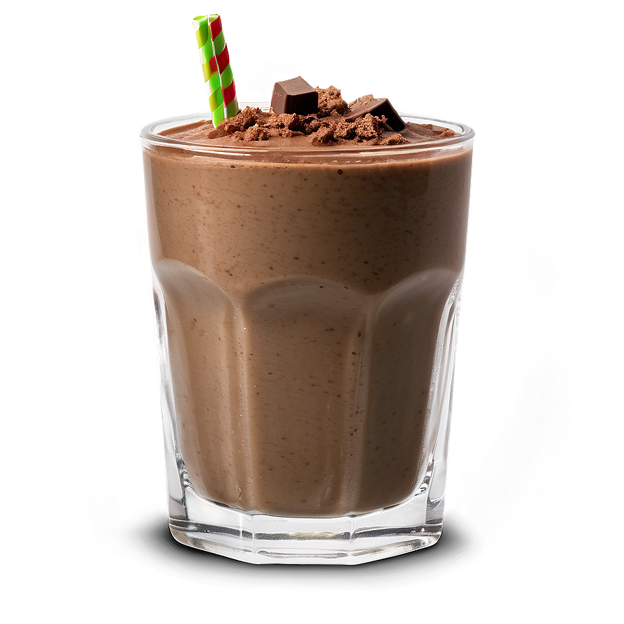 Vegan Chocolate Smoothie PNG ete PNG with transparent background
