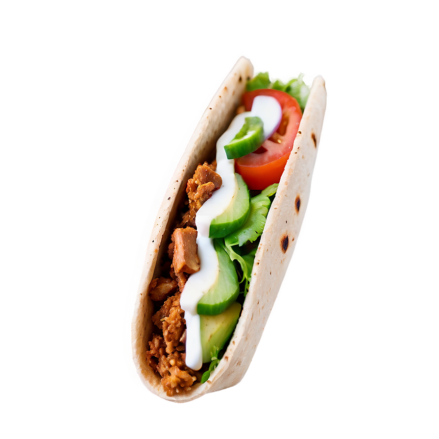 Vegan Gyro Wrap Png 6