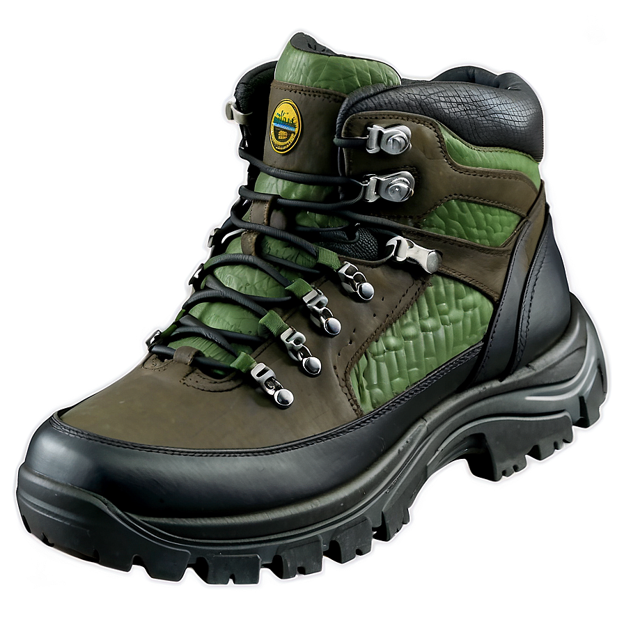 Vegan Material Hiking Boot Png 83