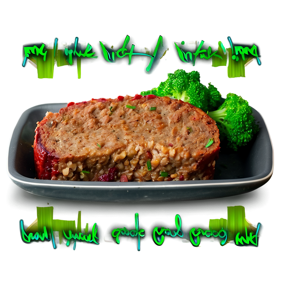 Vegan Meatloaf Delight PNG psh74 PNG with transparent background