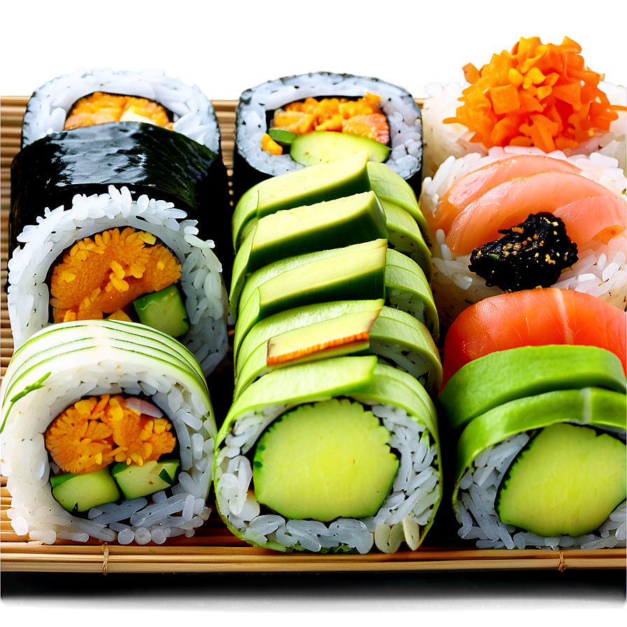 Vegan Sushi Options Png 05212024