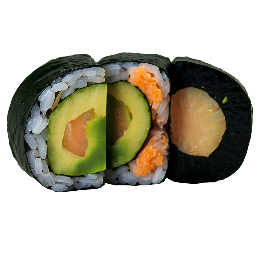 Vegan Sushi Options Png 25