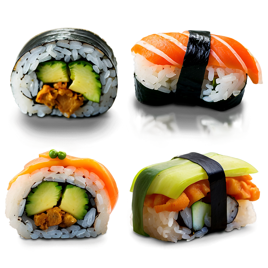 Vegan Sushi Options Png Fvu32