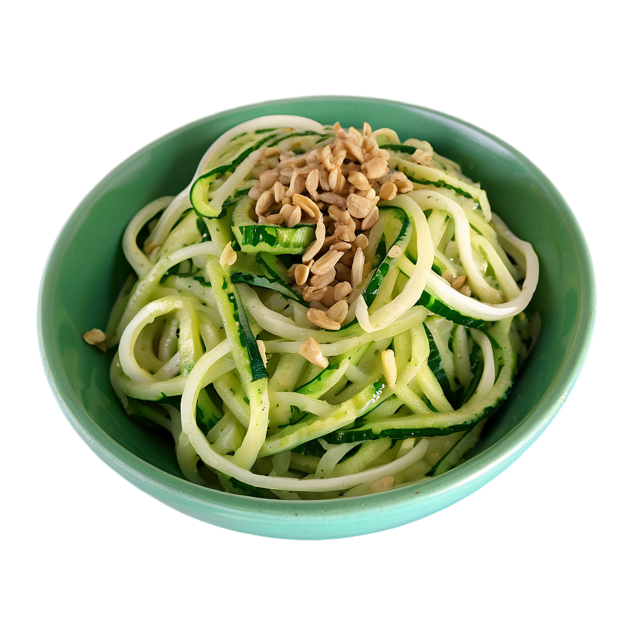 Vegan Zucchini Noodles Png 2