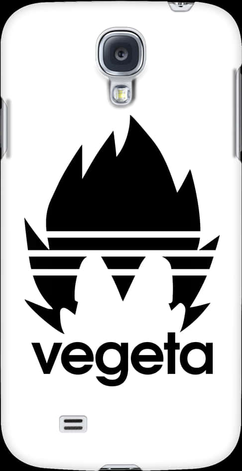 Vegeta Phone Case Design PNG with transparent background