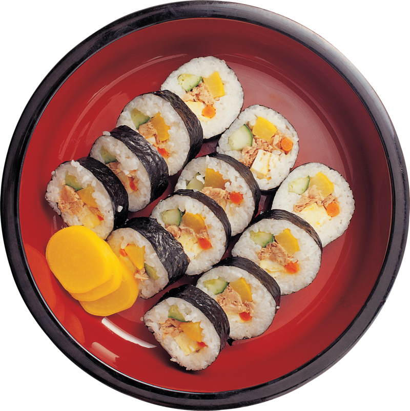 9217 - Sushi Plate Top View Png, Transparent Png PNG with transparent background