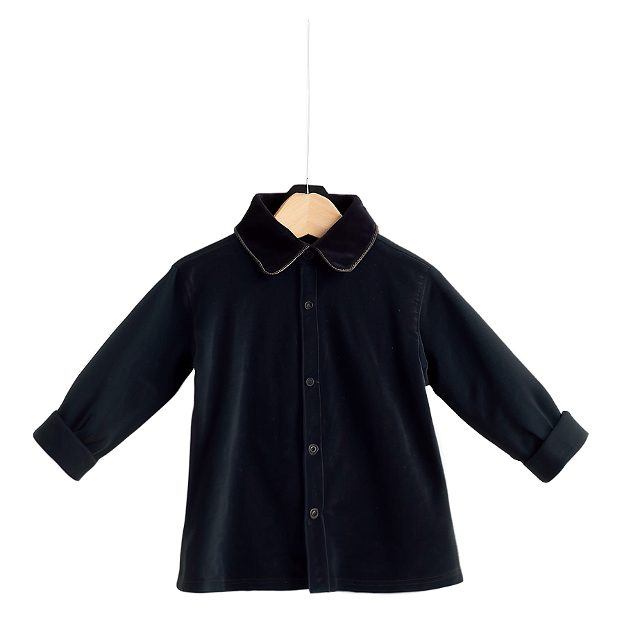 Velvet Collar Shirt Png She