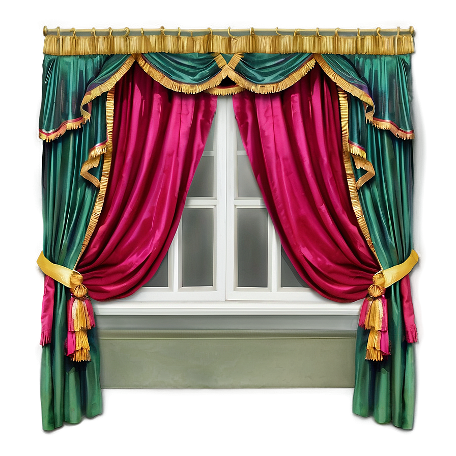 Velvet Curtains PNG cgp PNG with transparent background