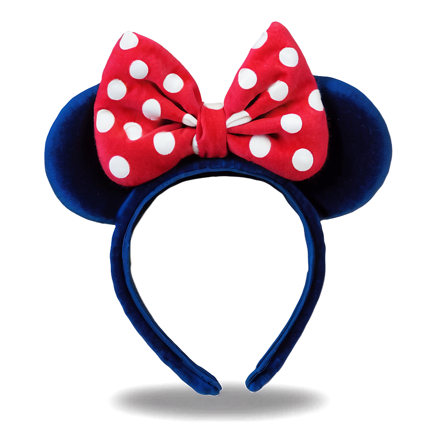 Velvet Minnie Mouse Ears Png Acq