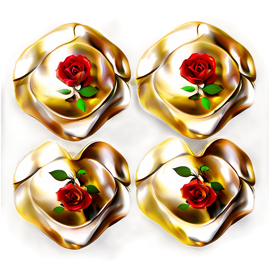 Velvet Rose Petals Png 37