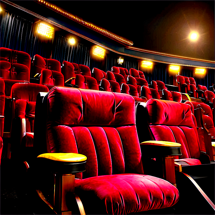 Velvet Theatre Seats PNG fjw28 PNG with transparent background