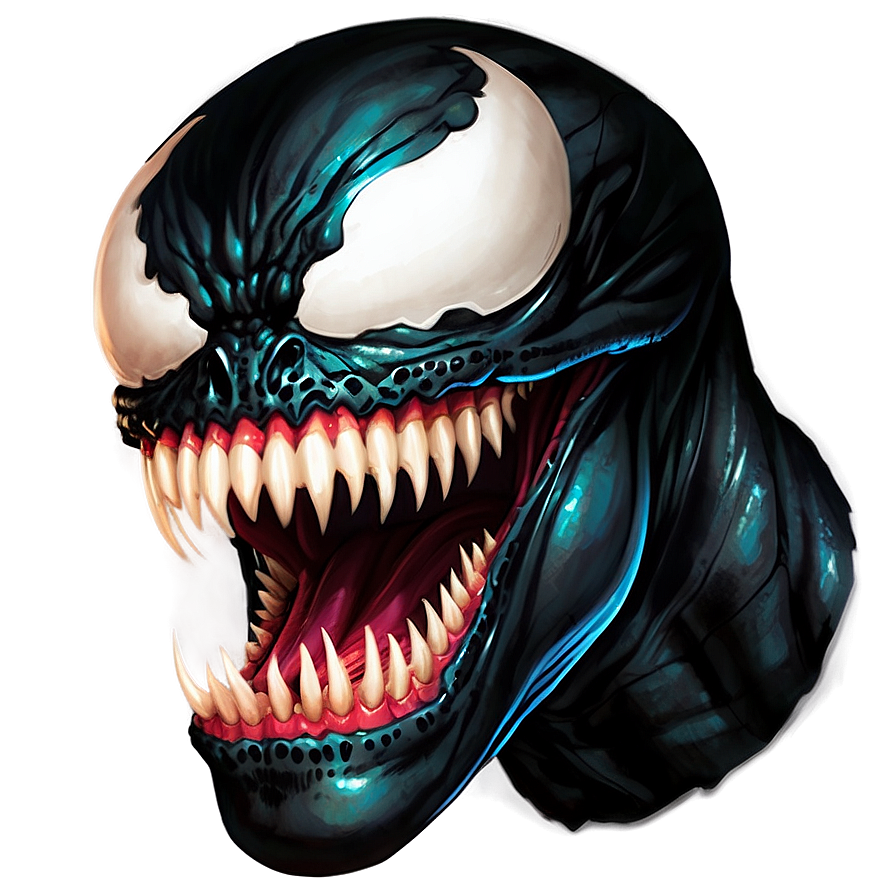 Venom Character Art PNG 05032024 PNG with transparent background