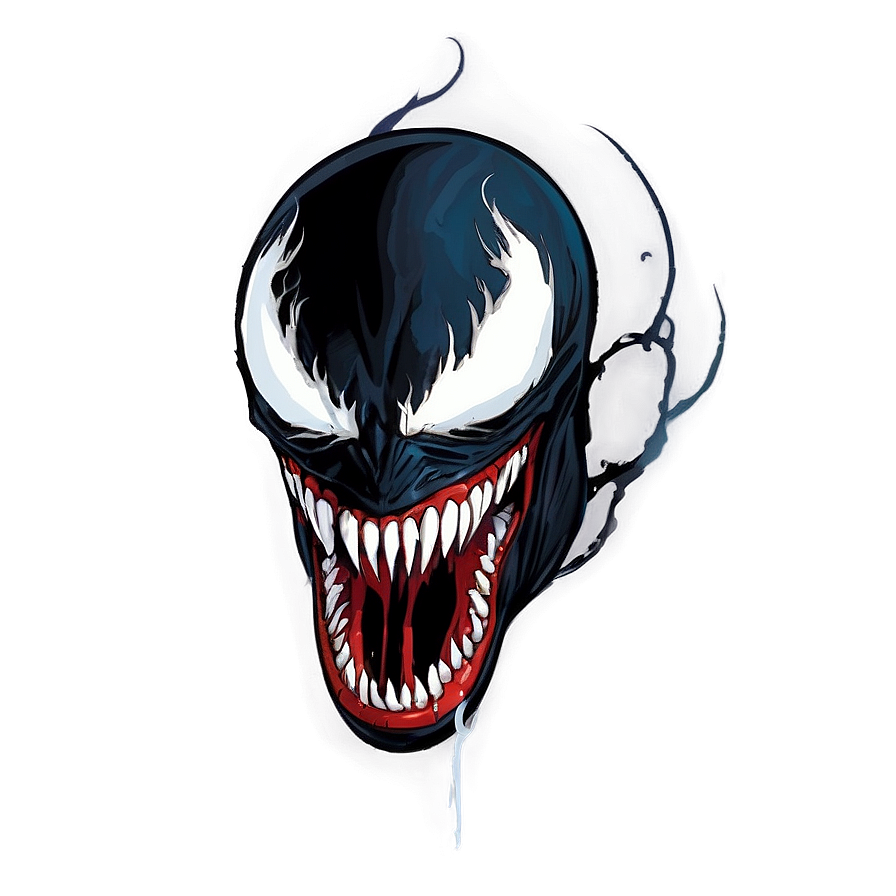 Venom Character Art PNG vam18 PNG with transparent background