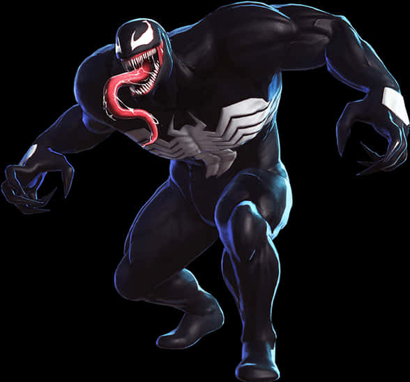 Venom Character Pose