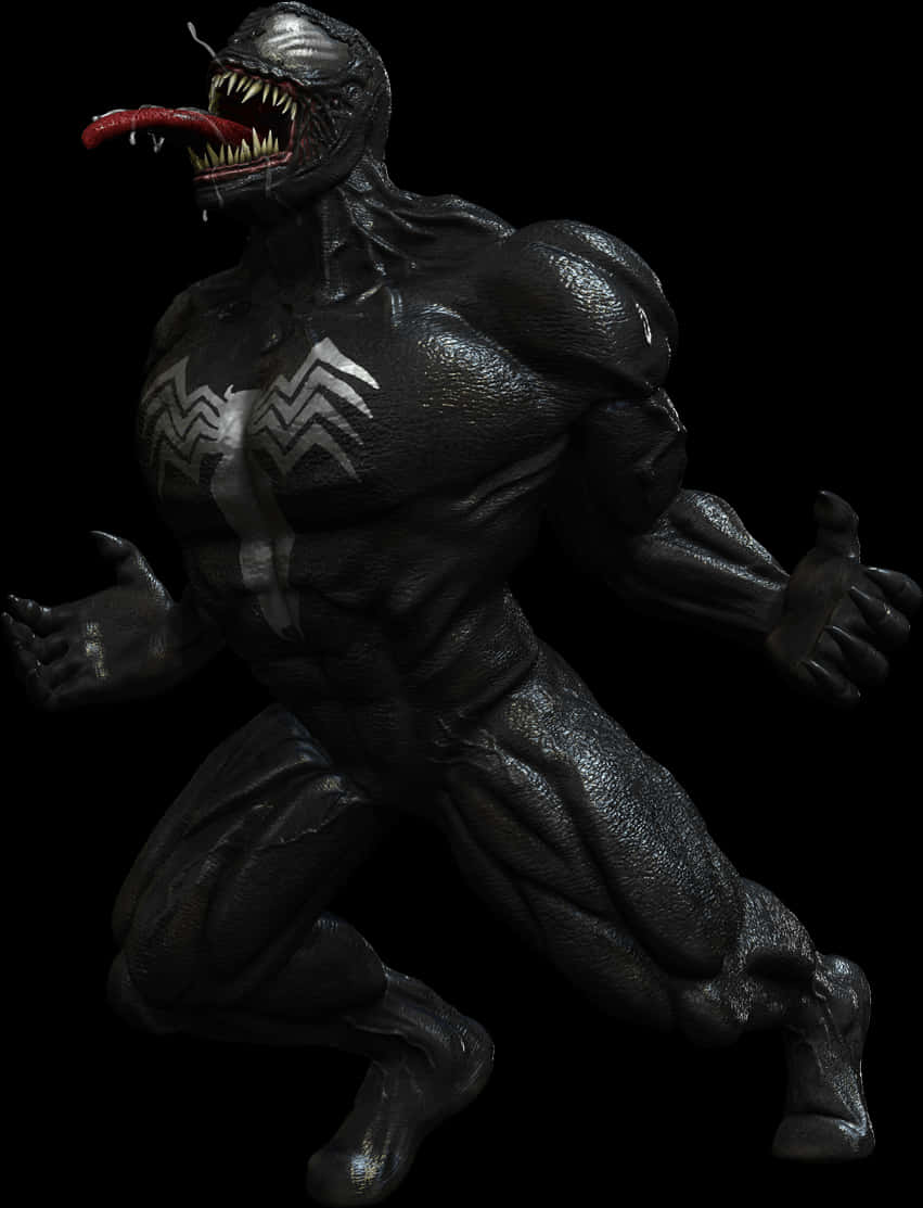 Venom_ Character_ Pose