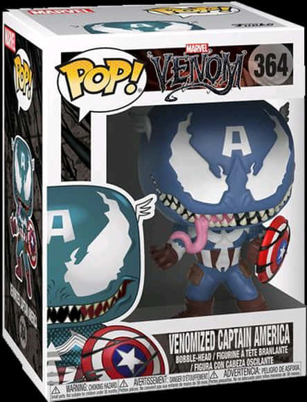 Venomized Captain America Funko Pop