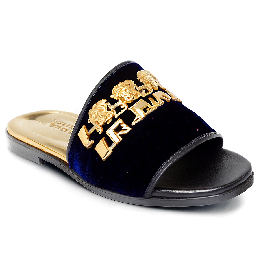 Versace Velvet Slippers Png Yem89