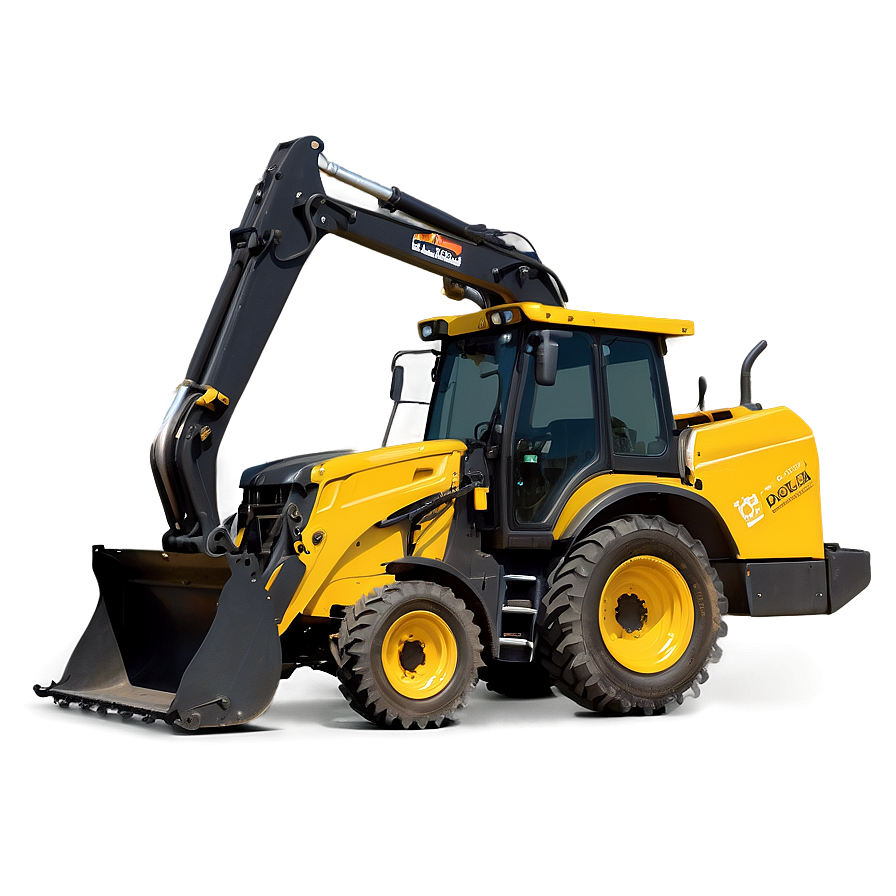 Versatile Backhoe Loader Png 06272024